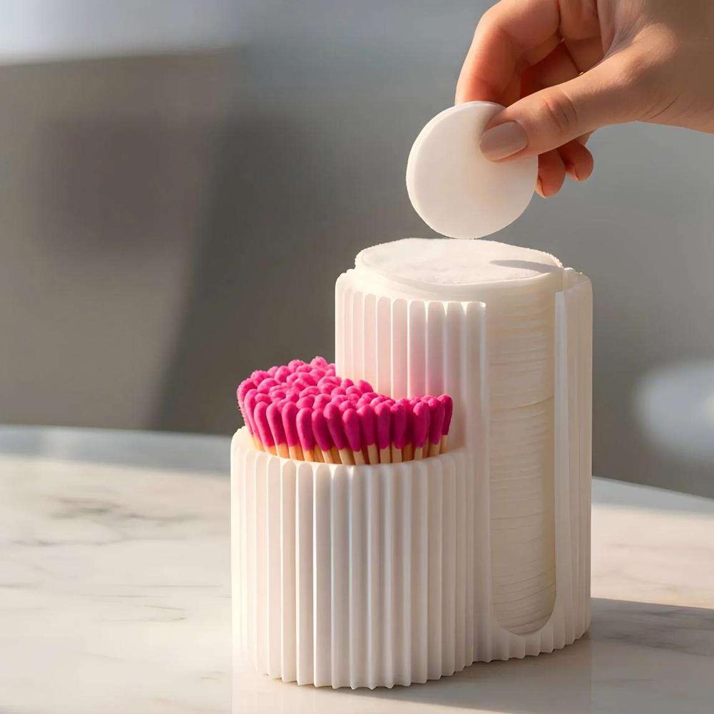Nail Art Pinterest - Boîte de rangement pour cotons-tiges, support