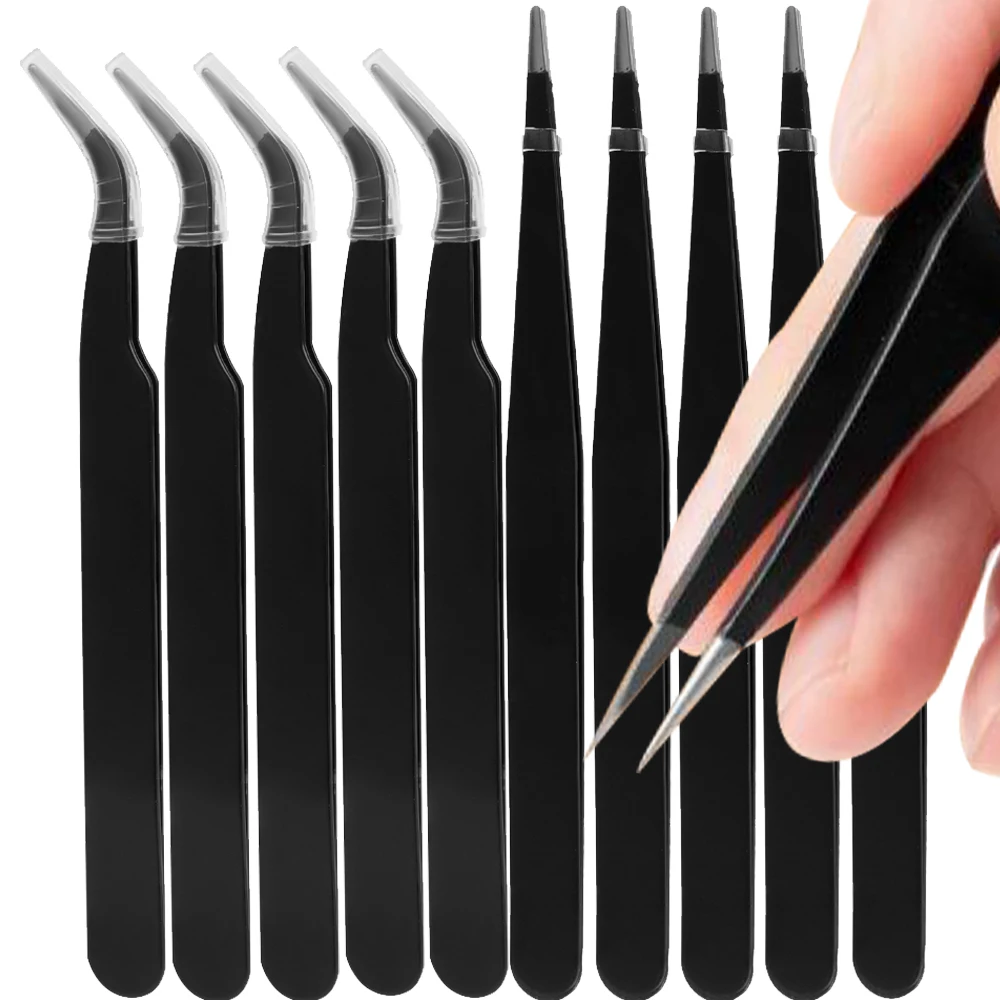 Nail Extension Form - Pincettes d'extension de cils à pointe