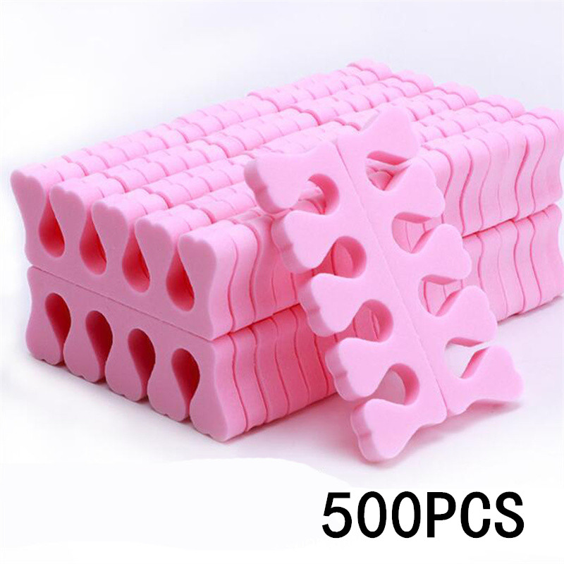 Nail Art Pinterest - 50/100/500 pièces Séparateurs d'orteils en éponge