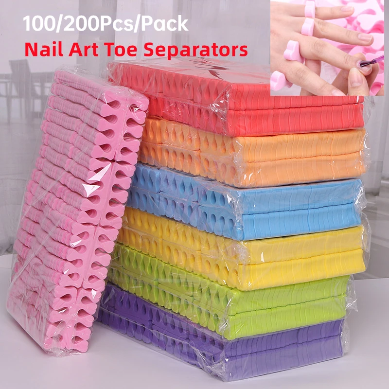 Nail Art Pinterest - Séparateurs d'orteils pour Nail Art, 100