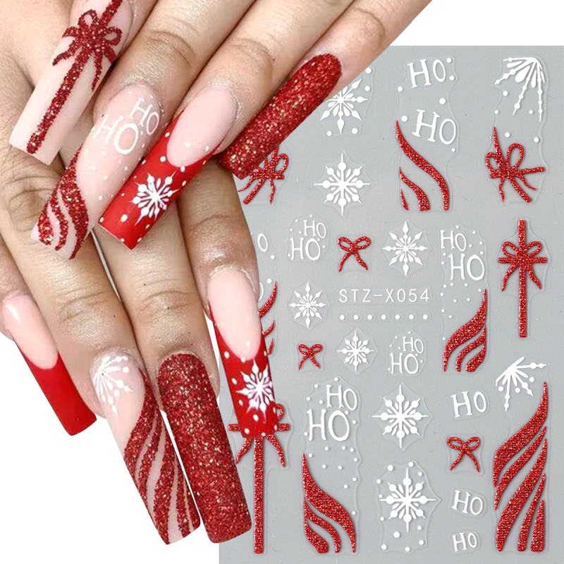 Autocollants 3D festifs pour N - Nail Art Xmas Stickers avis et prix