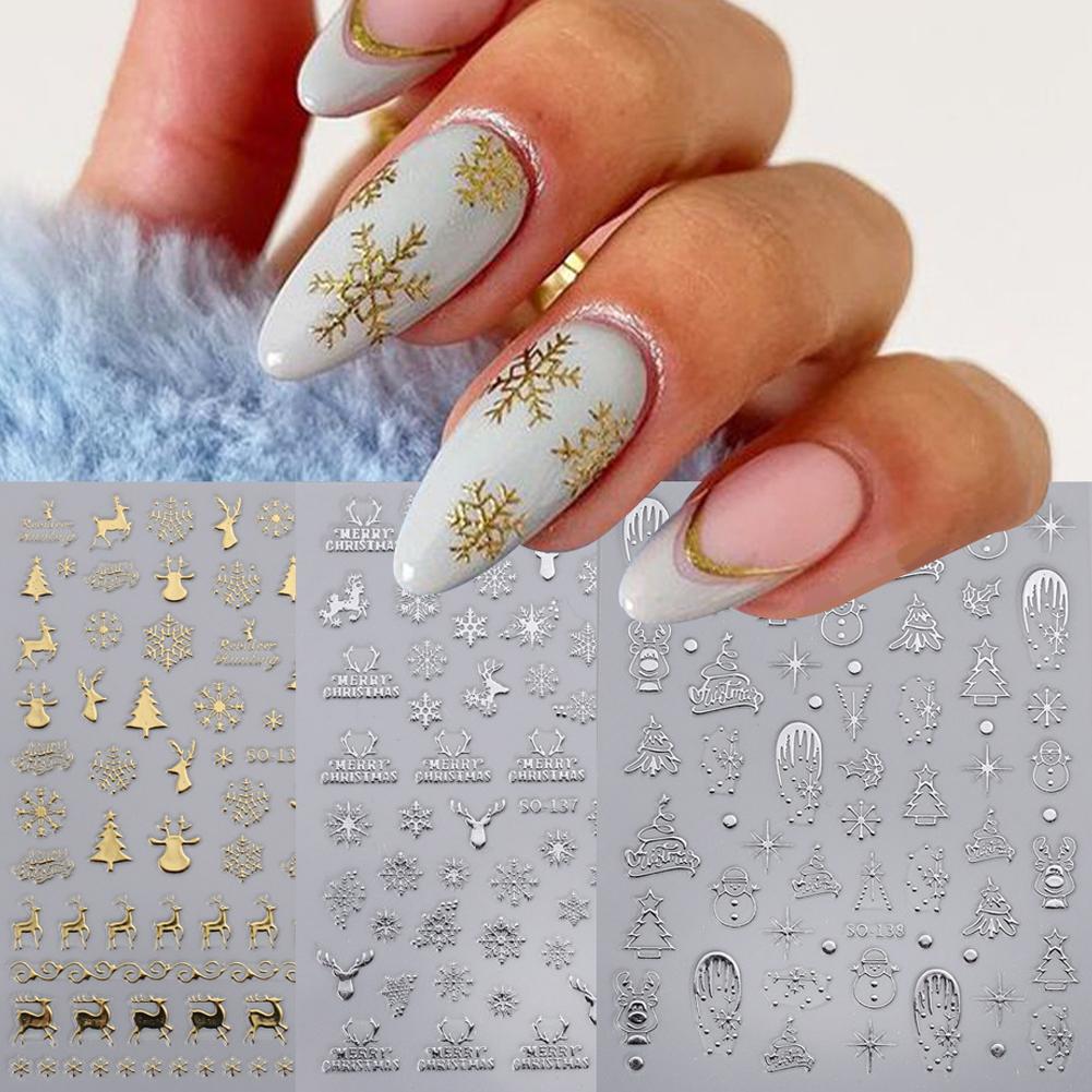 Autocollants de noël pour Nail - Nail Art Xmas Stickers avis et prix