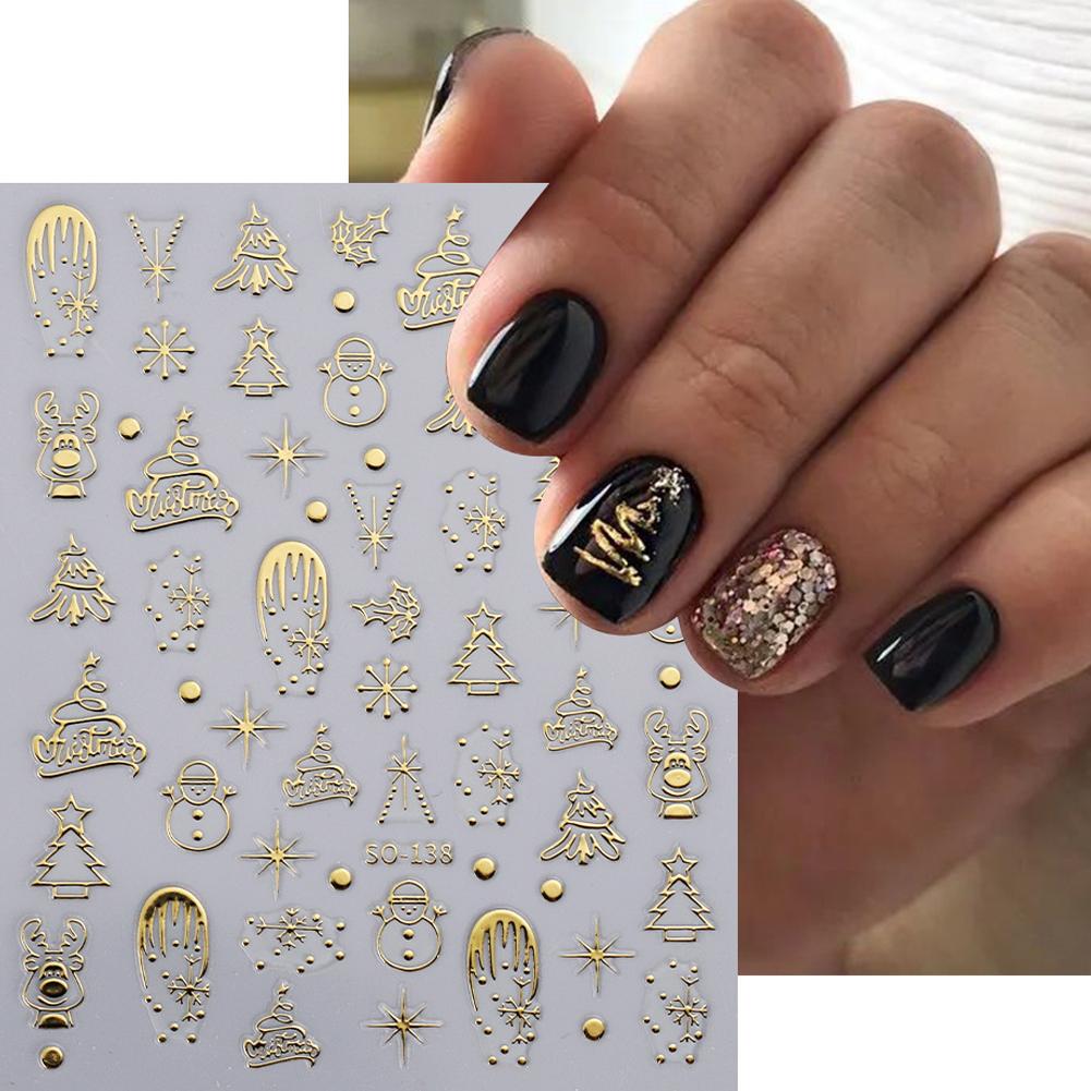 Autocollants de noël pour Nail - Nail Art Xmas Stickers avis et prix