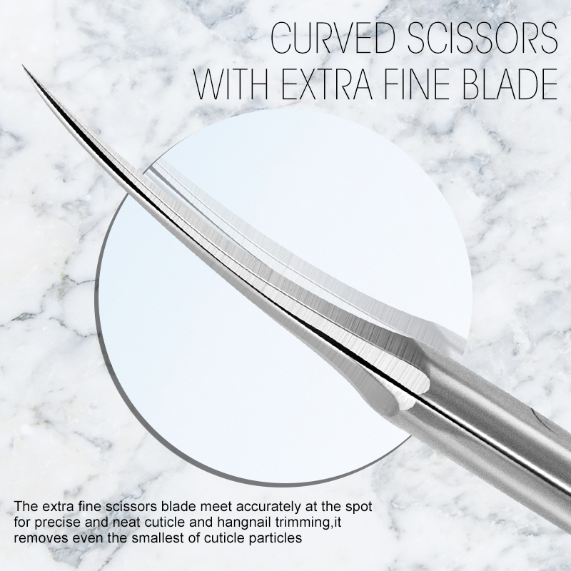 Ciseaux incurvés en acier inox - Nail Extension Form avis et prix