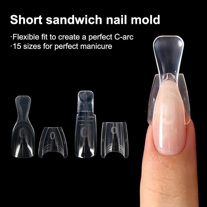60 pièces/boîte Formes à ongle - Nail Extension Form avis et prix