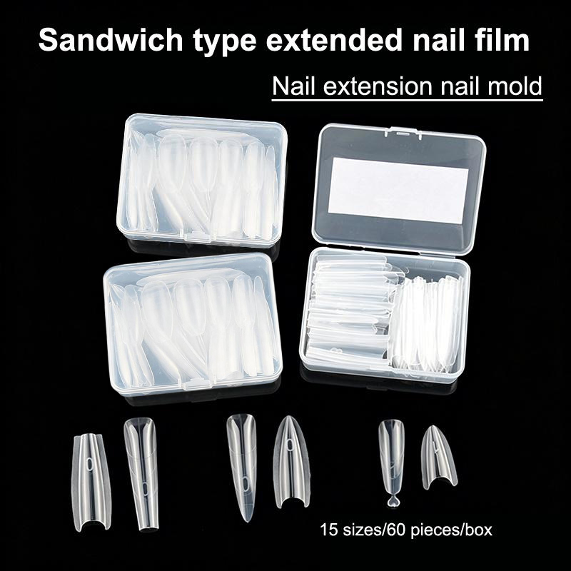 60 pièces/boîte Formes à ongle - Nail Extension Form avis et prix