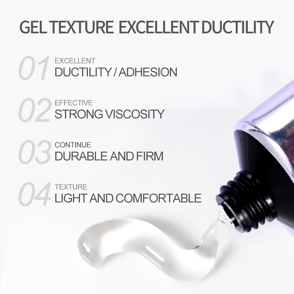 Faux ongles en gel doux solide - Nail Extension Form avis et prix