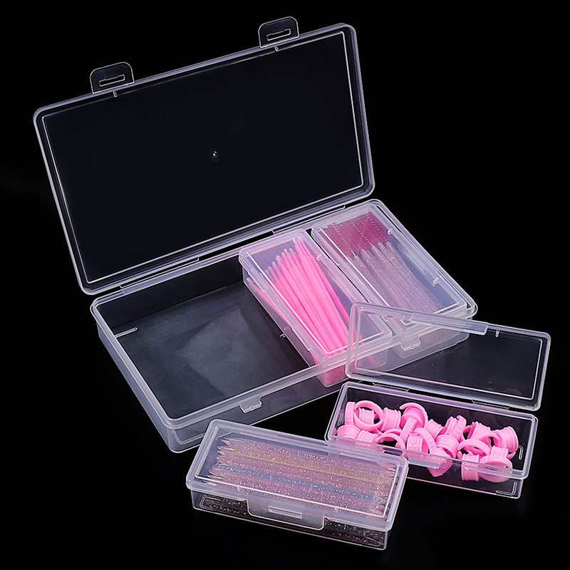 Boîte de rangement transparent - Nail Extension Form avis et prix