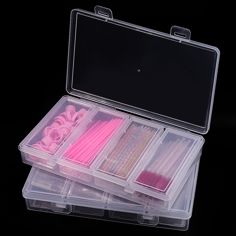 Boîte de rangement transparent - Nail Extension Form avis et prix