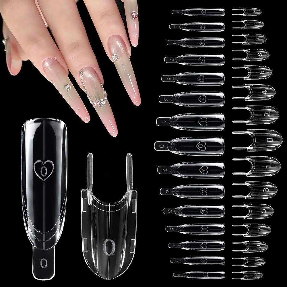 120 pièces Formes à ongles dou - Nail Extension Form avis et prix