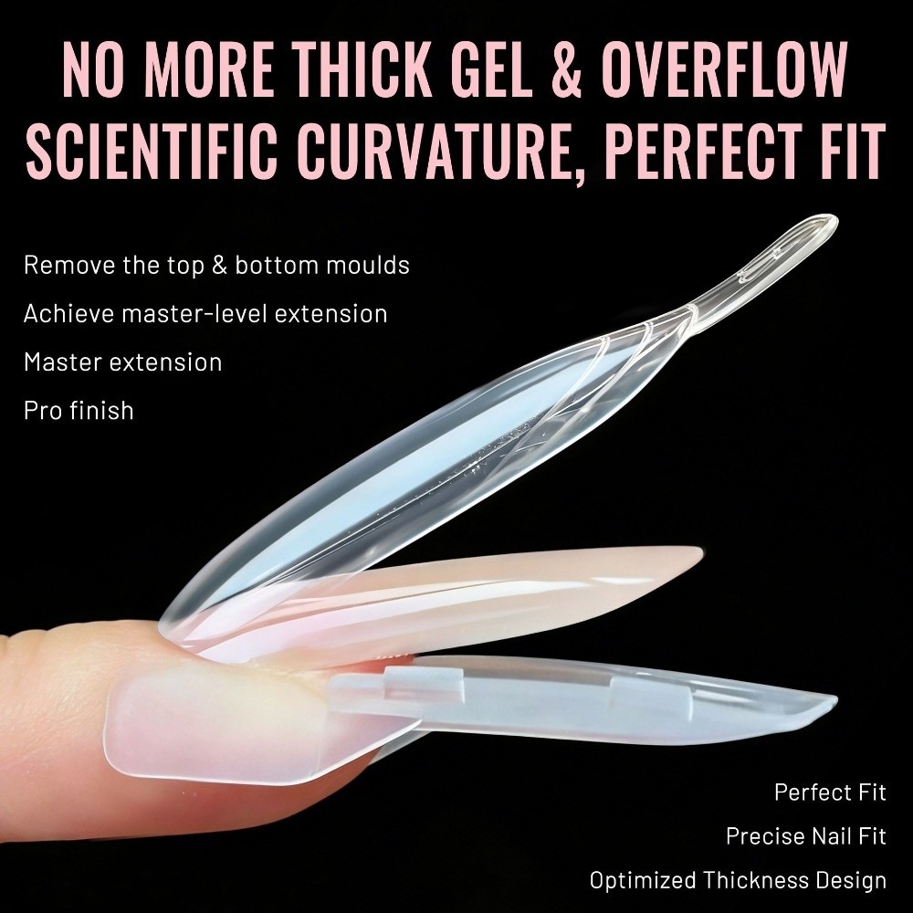 120 pièces Formes à ongles dou - Nail Extension Form avis et prix